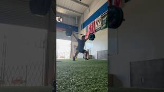 205 lb power snatch 315 lbs x 10 RDL music training workout [upl. by Nosnarb]