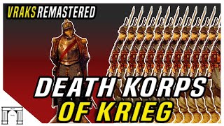 Vraks Remastered The Death Korps of Krieg Animated 40k Lore [upl. by Vyner667]