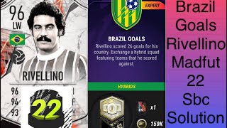 Brazil Goals Sbc Rivellino Madfut Sbc Solution [upl. by Snilloc]