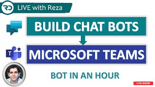 Build Chat Bots in Microsoft Teams using Power Virtual Agents  🔴 LIVE July 17 2021 [upl. by Leund]