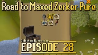 OSRS Road To Maxed Zerker Pure  Episode 28  3rd Age Clue The Return [upl. by Reffotsirk]