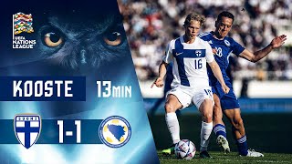 Full Highlights 13 min  Suomi–BosniaHertsegovina 1–1  UEFA Nations League  462022 [upl. by Dav]