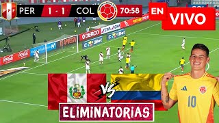 🔴 Perú vs Colombia EN VIVO  Eliminatorias [upl. by Clay]