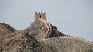 Voyage en Chine Jiayuguan Gansu La grande muraille Maryse amp Dany © Youtube [upl. by Allesig]