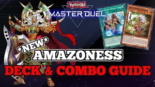 Amazoness  Deck amp Combo Guide  YuGiOh Master Duel Decklist [upl. by Nnaeerb]