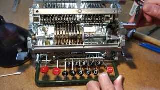 Inside the Facit TK Mechanical Calculator [upl. by Aan968]