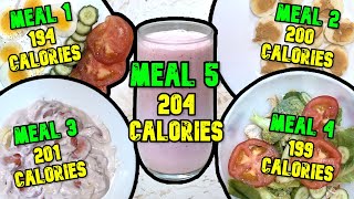 200 Calorie Meal Ideas  How To Eat 200 Calories In A Meal [upl. by Iron804]