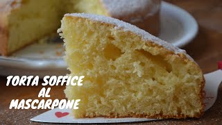 Torta soffice al mascarpone [upl. by Cerracchio]