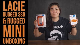 LaCie Rugged SSD amp Rugged Mini Unboxing  LaCie Hard Drive Unboxing [upl. by Earised807]