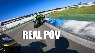 REAL POV TRIUMPH 765 MOTO2 onboard Hockenheimring [upl. by Nimesay]