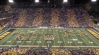 quotHMB TVquot Hawkeye Marching Band Halftime Show  October 12 2019 [upl. by Nohtan563]