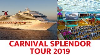 Carnival Splendor Ship Tour and Walkthrough [upl. by Ithsav417]