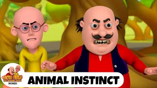 Motu Patlu  मोटू पतलू  Animal Instinct  Episode 9  Motu Patlu TV Show 2024 Hindi [upl. by Akitahs]