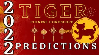 Tiger 2022 horoscope prediction  2022 Animal Signs Forecast Tiger [upl. by Ttirrej]