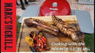 Whats Cooking on the Patio Bistro Electric Grill from CharBroil [upl. by Trella]