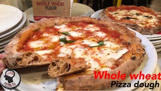 HOW TO MAKE WHOLE WHEAT PIZZA DOUGH [upl. by Kosey]