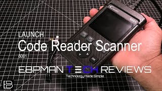 Launch Code Reader Scanner 6001 Full OBDIIEOBD Diagnostic [upl. by Hulda]