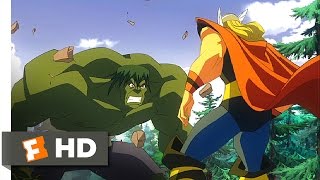 The Incredible Hulk vs Red Hulk amp Abomination  Epic Battle [upl. by Nyrmak]