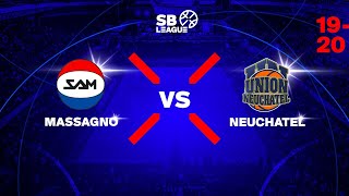 SB League  Day 3 MASSAGNO vs NEUCHATEL [upl. by Airrehs]