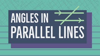 Angle Rules Parallel Lines [upl. by Hedda]