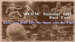 WCCW  Summer of 1982 PART TWO  Pro Wrestling Mini Doc [upl. by Downs360]