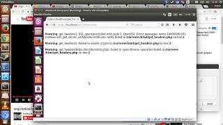 PHP error  SSL operation failed  OpenSSL error14090086 get servecertificate verify failed [upl. by Rogerg683]