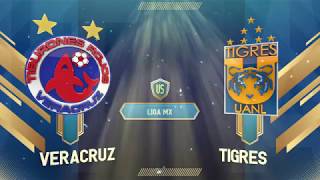 Veracruz cae ante Tigres en el puerto jarocho [upl. by Ahseined952]