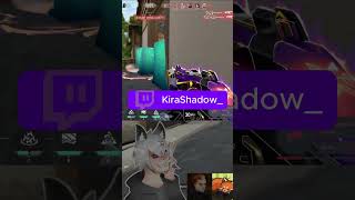 Ultra instynkt kira gaming poland śmieszne streamer twitch vtuber valorant valorantclips [upl. by Aniral176]