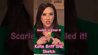 😂 Satire Alert 😂 Scarlett Johansson takes on Sen Katie Britt in a hilarious SNL spoof of🌟📺 [upl. by Eirrej968]