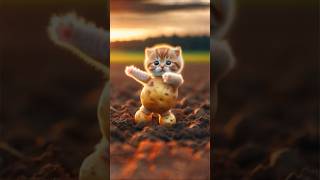 Boom boom dance Jalebibai cat aicat shorts ytshorts [upl. by Susejedairam151]