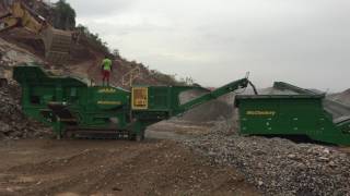 McCloskey J44 Jaw Crusher and S190 Screen with Pioneer Equipment [upl. by Adleremse254]