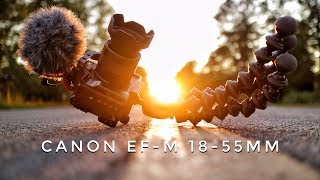 Trying The EFM 1855MM Lens On The Canon M50 [upl. by Nylaroc274]