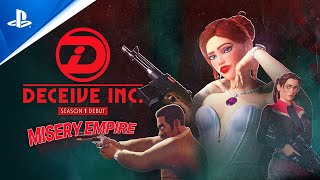 Deceive Inc  Misery Empire Trailer  PS5 Games [upl. by Stanislaus]