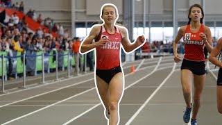 Katelyn Tuohy 3000m Record Race [upl. by Renrew]