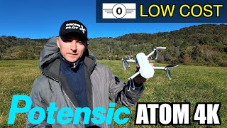 POTENSIC ATOM 4K Ecco il test del C0 LOW COST [upl. by Erdei969]