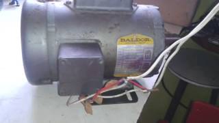 Video Motor Baldor 5 HP v110208 [upl. by Balliett]