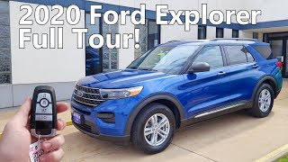 2020 Ford Explorer XLT  Full Tour [upl. by Abie60]