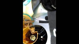 Removing Fuel Pump from 2000 Lincoln LS V8 [upl. by Alex788]