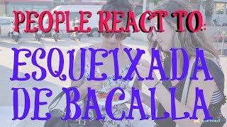 Esqueixada de Bacalao  Recipe and People reactions english subs [upl. by Radman]