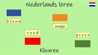 Nederlands leren Kleuren Les 7 [upl. by Tuck63]