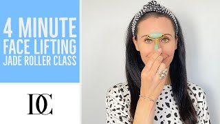 4 Minute Face Lifting Jade Roller Class [upl. by Asiram]