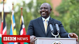 Kenyas Supreme Court rules William Ruto properly elected president  BBC News [upl. by Otrebide]