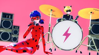 【MMD Miraculous】ROSÉ amp Bruno Mars  APT Ladybug×Chat Noir [upl. by Bauer293]