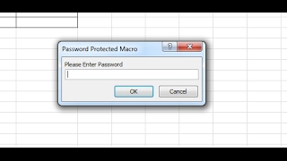 Tutorial  Password Protect Macro [upl. by Neelcaj]