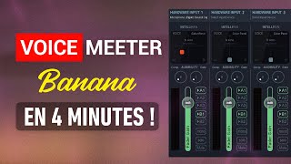 Tutoriel Voicemeeter Banana [upl. by Rosane]