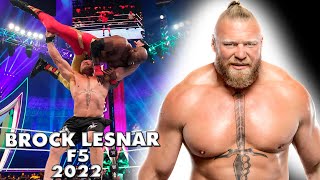 Brock Lesnar  F5 Compilation 2022 [upl. by Oiralednac651]