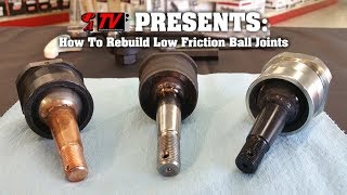 PA TV  How To Rebuild Low Friction Ball Joints [upl. by Eenrahc]