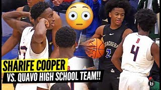 Sharife Cooper Gets Tested by QUAVO HS Team amp Then Drops 37 Point McEachern vs Berkmar [upl. by Trautman513]