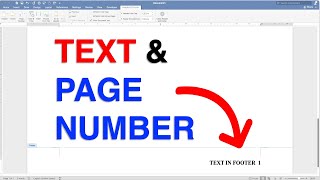 Word 2013 Headers Footers and Page Numbers [upl. by Meagher71]