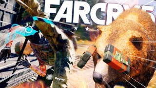 YOU LAUGH YOU MOOSE • Far Cry 5 coop funny moments [upl. by Ihc]